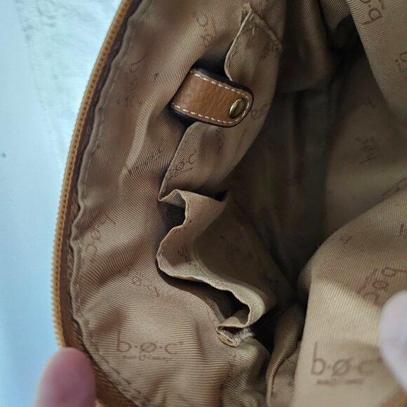 B.O.C. Red Faux Leather Crossbody Bag - Picture 12 of 15